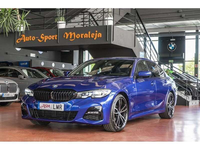 Azul Usado 2021 BMW 318 Sport Line Berlina | 27.900 € (Un poco caro) - Imagen 1/4