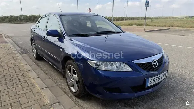 Usado Mazda 6 Active 141 CV (103 kW) 2003 Azul Berlina