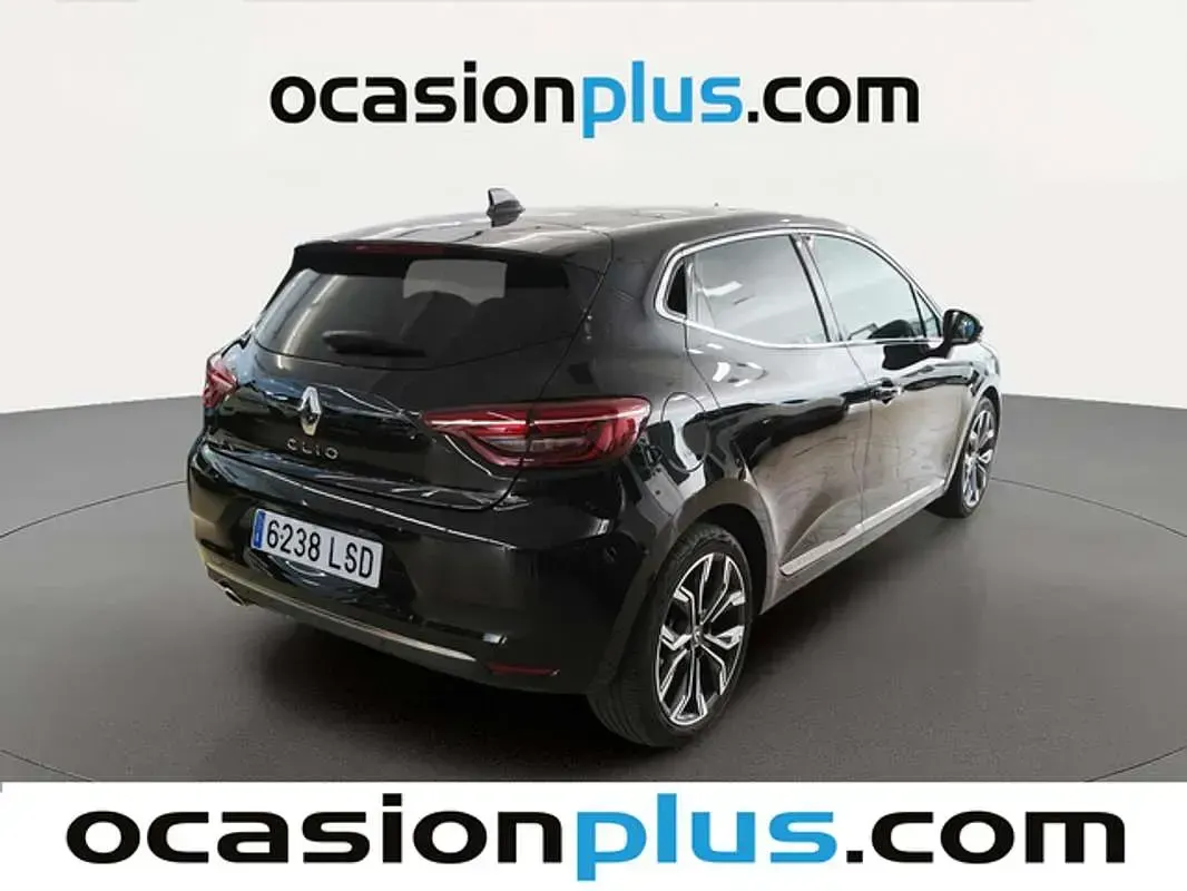 Usado Renault Clio Zen 91 CV (66 kW) 2021 Negro Utilitario