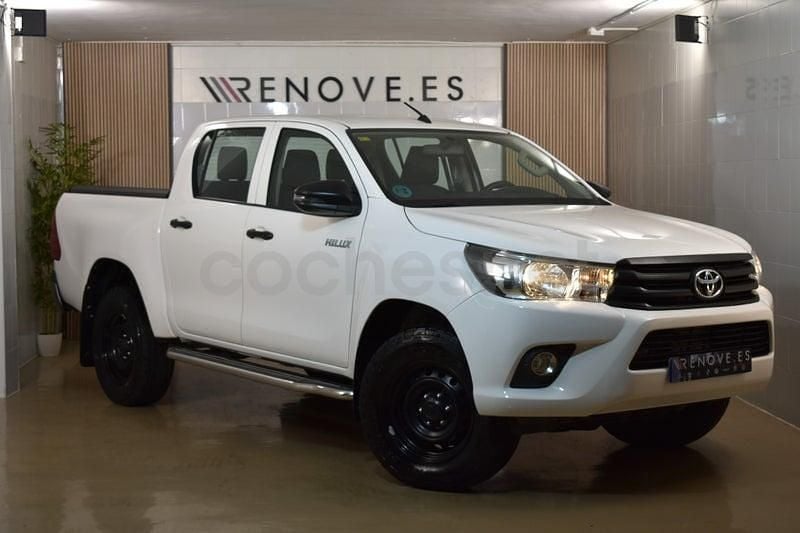 Usado Toyota HiLux 150 CV (110 kW) 2019 Blanco Pickup/Camioneta