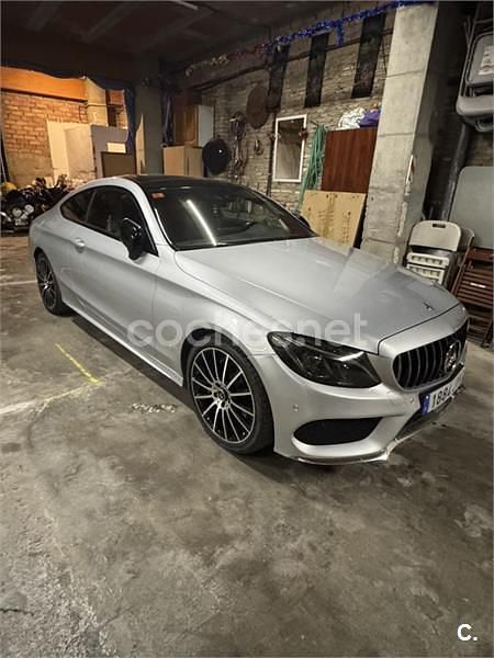 Käytetty Mercedes C220 AMG line 170 HP (125 kW) 2016 Harmaa Coupe - kaksiovinen