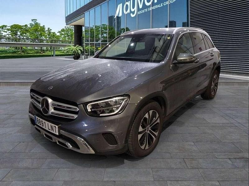 Gris Usado 2021 Mercedes GLC220 SUV | 36.700 € (Buen precio) - Imagen 1/4