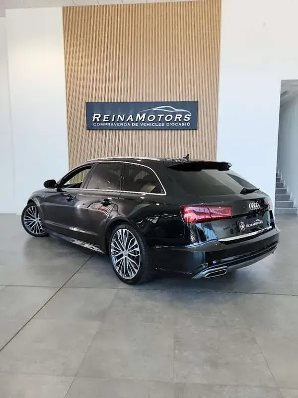 Usado Audi A6 S-Line 218 CV (160 kW) 2015 Negro Familiar