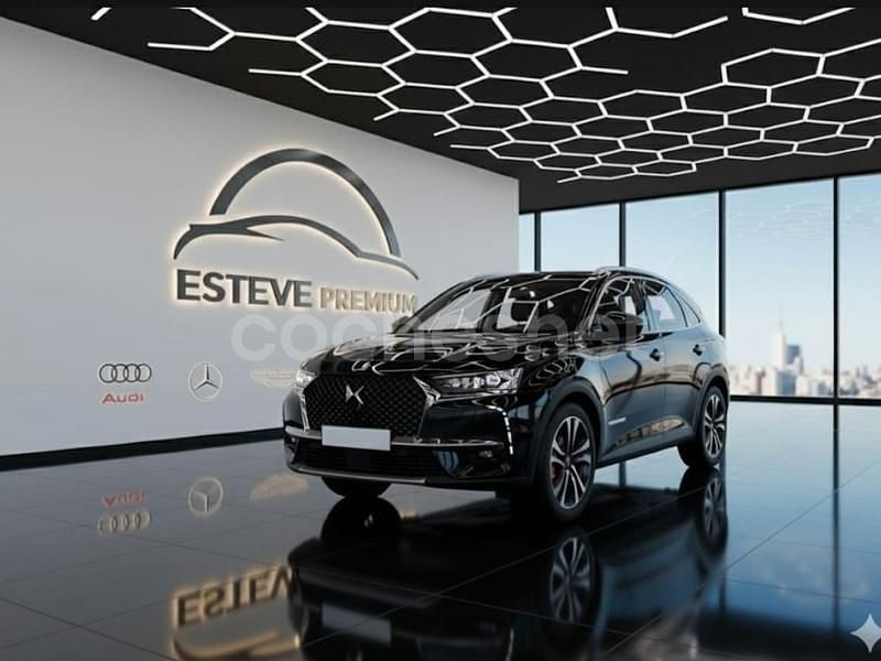 Usado DS Automobiles DS7 Crossback Performance 130 CV (95 kW) 2019 Negro SUV