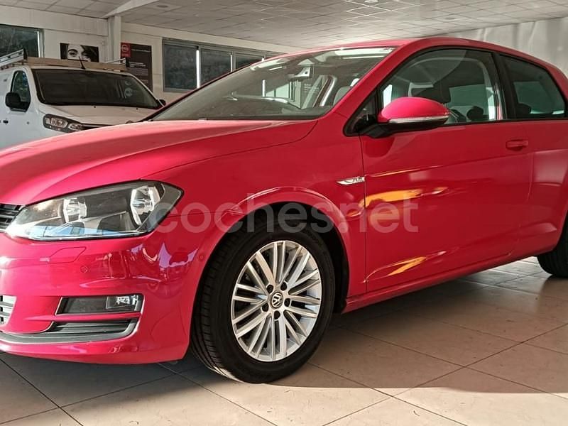 Rojo Usado 2014 VW Golf VII Edition Berlina | 10.490 € (Precio justo) - Imagen 1/4