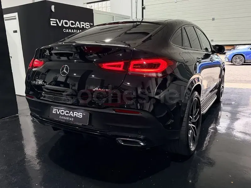 Usado Mercedes GLE350 320 CV (235 kW) 2023 Negro Coupe