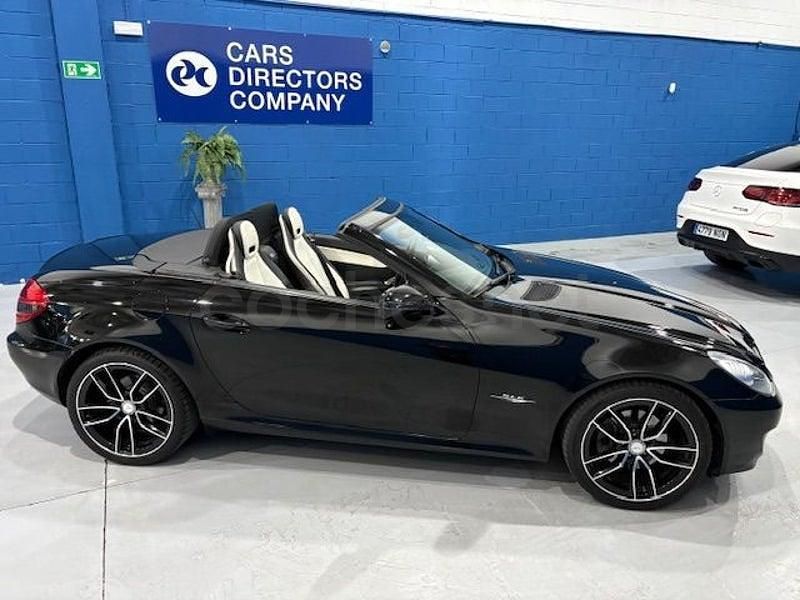 Usado Mercedes SLK200 Edition 184 CV (135 kW) 2010 Negro Descapotable