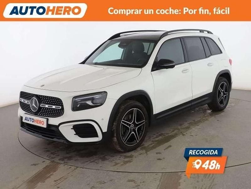 Blanco Usado 2024 Mercedes GLB200 AMG line SUV | 43.904 € (Precio justo) - Imagen 1/3