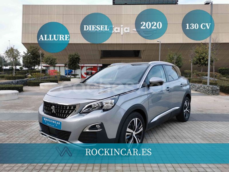 Gris / plata Usado 2020 Peugeot 3008 Allure SUV | 18.900 € (Precio justo) - Imagen 1/4