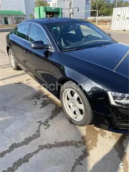 Usado Audi A5 Sportback S-Line 177 CV (130 kW) 2015 Negro Utilitario