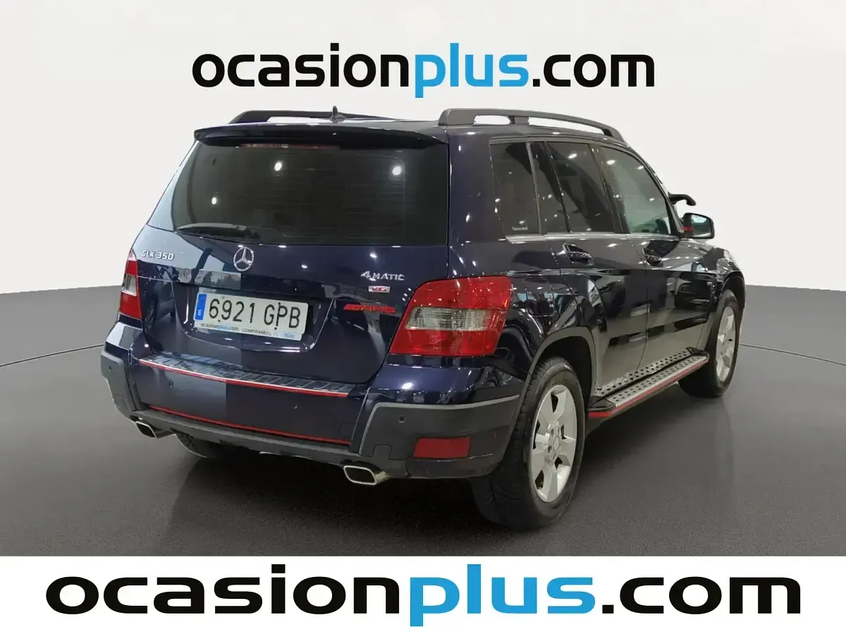 Usado Mercedes GLK350 272 CV (200 kW) 2009 Azul SUV