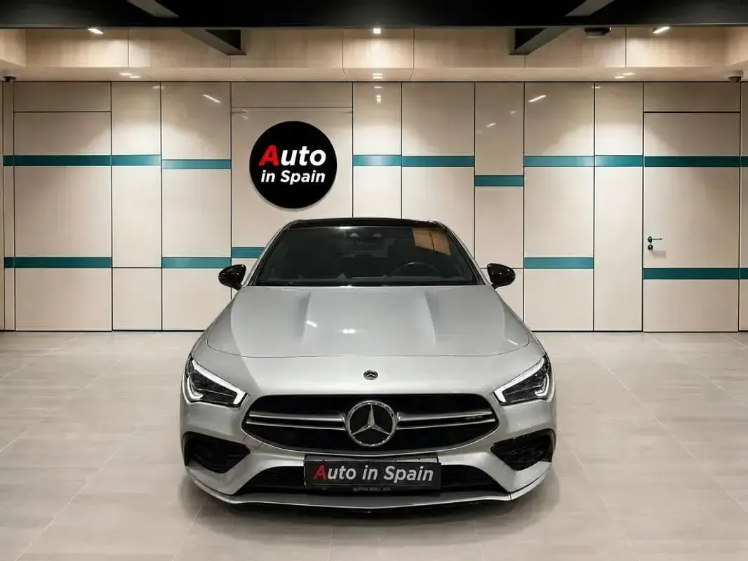 Usado Mercedes CLA35 AMG AMG 306 CV (225 kW) 2020 Gris Coupe