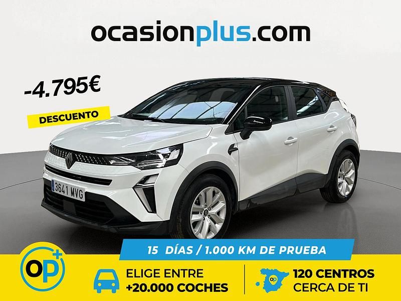 Blanco Usado 2024 Renault Captur Evolution SUV | 21.950 € (Precio justo) - Imagen 1/4
