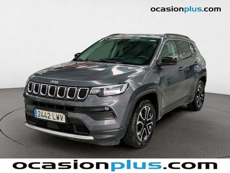 Gris Usado 2022 Jeep Compass Limited SUV | 17.112 € (Buen precio) - Imagen 1/4