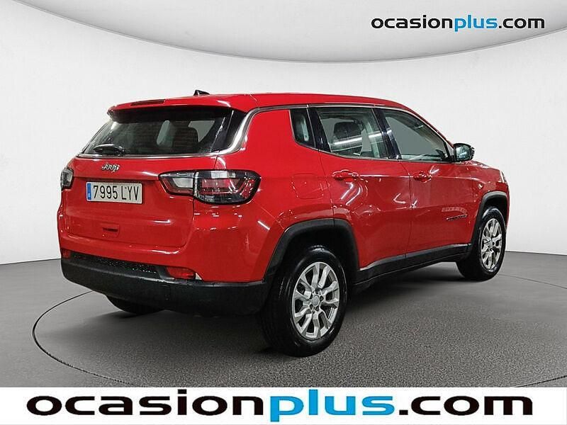 Usado Jeep Compass Longitude 130 CV (95 kW) 2022 Rojo SUV