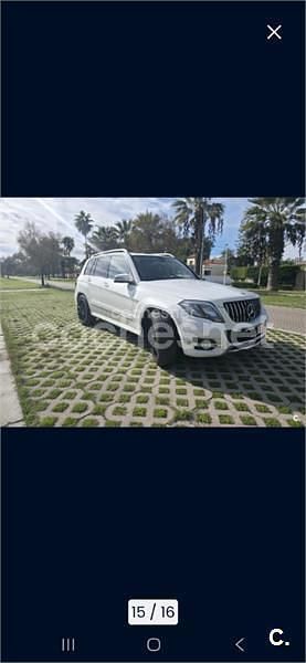 Usado Mercedes GLK200 143 CV (105 kW) 2014 Blanco SUV