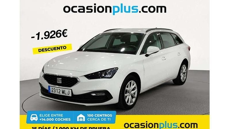 Blanco Usado 2023 Seat Leon ST Style Familiar | 18.667 € (Precio justo) - Imagen 1/4