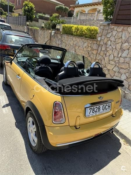 Amarillo Usado 2008 Mini Cooper Cabriolet Descapotable | 6500 € (Buen precio) - Imagen 1/4