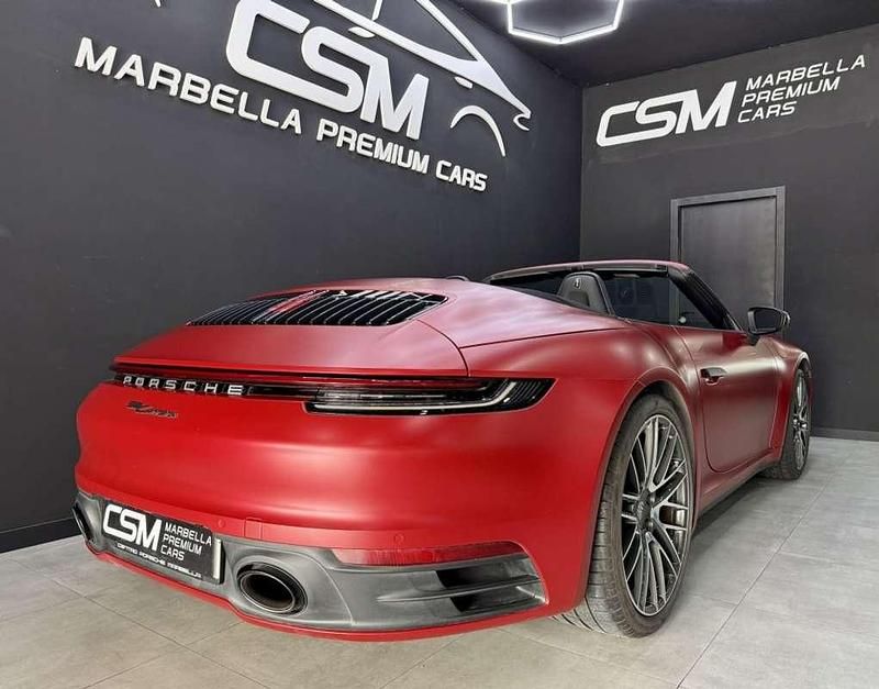 Usado Porsche 911 Carrera Cabriolet 385 CV (283 kW) 2022 Rojo Descapotable