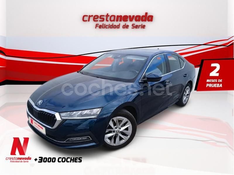Azul Usado 2023 Skoda Octavia Style Berlina | 21.990 € (Precio justo) - Imagen 1/4