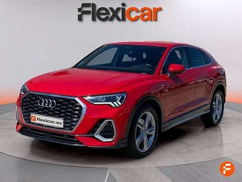 Usado Audi Q3 S-Line 151 CV (111 kW) 2020 Rojo SUV