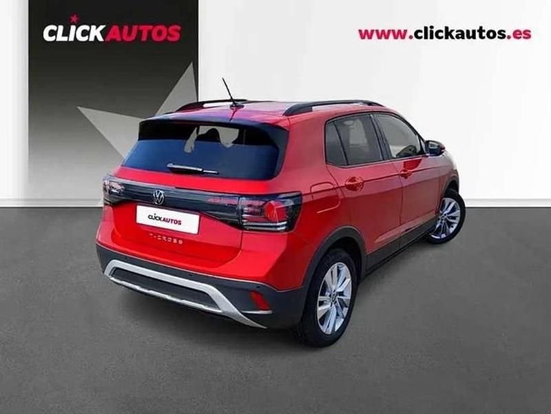 Usado VW T-Cross 95 CV (69 kW) 2024 Rojo SUV