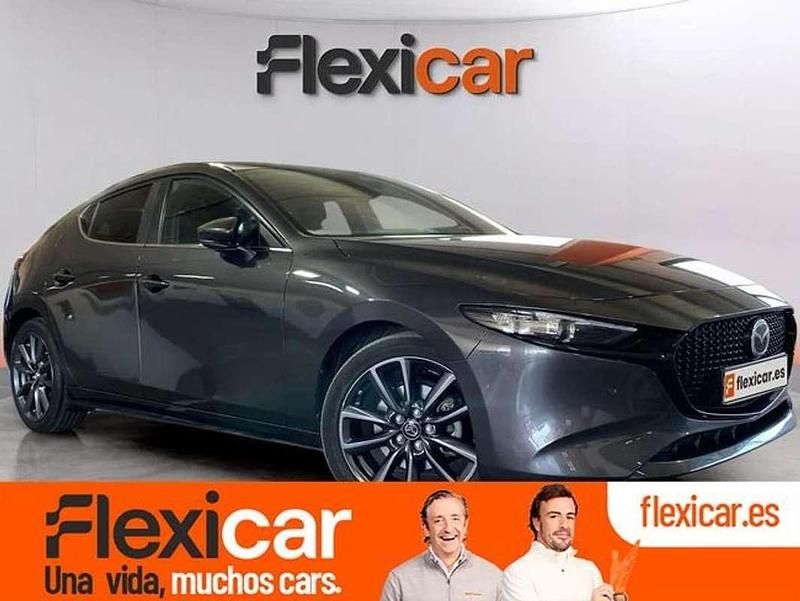 Gris Usado 2021 Mazda 3 Berlina | 19.990 € (Precio justo) - Imagen 1/4