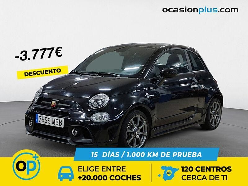 Negro Usado 2022 Abarth 595 Utilitario | 17.790 € (Precio justo) - Imagen 1/4
