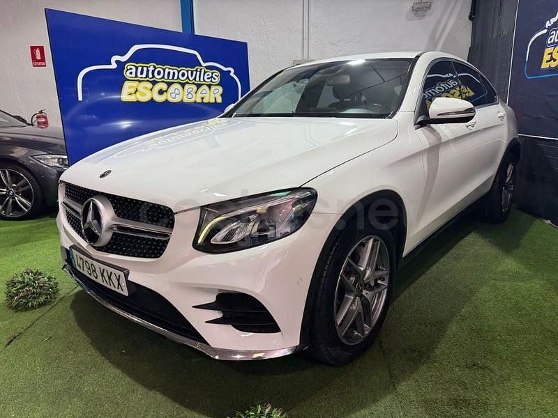 Usado Mercedes GLC220 170 CV (125 kW) 2018 Blanco Coupe