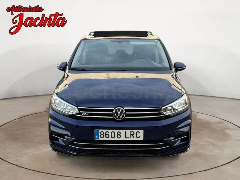 Usado VW Touran Sportline 150 CV (110 kW) 2021 Azul Monovolumen