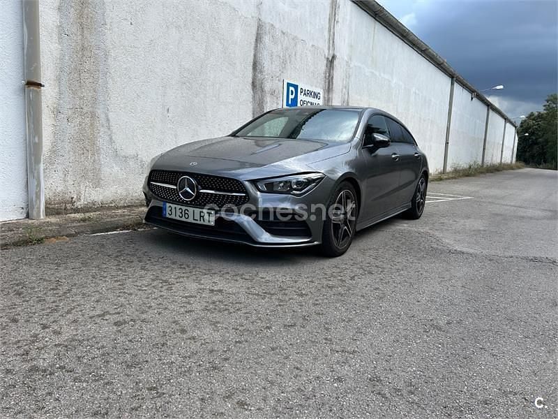 Gris / plata Usado 2021 Mercedes CLA180 Shooting Brake Familiar | 25.000 € (Buen precio) - Imagen 1/4