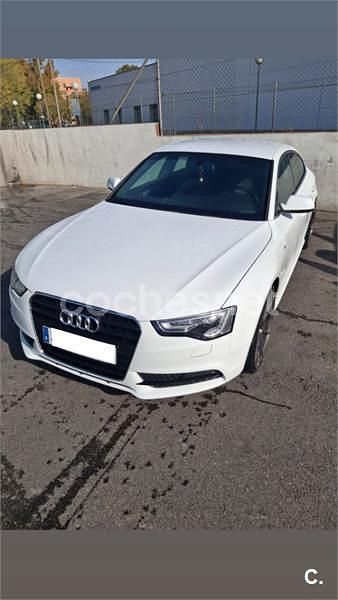 Blanco Usado 2013 Audi A5 Sportback S-Line Utilitario | 18.500 € (Un poco caro) - Imagen 1/4