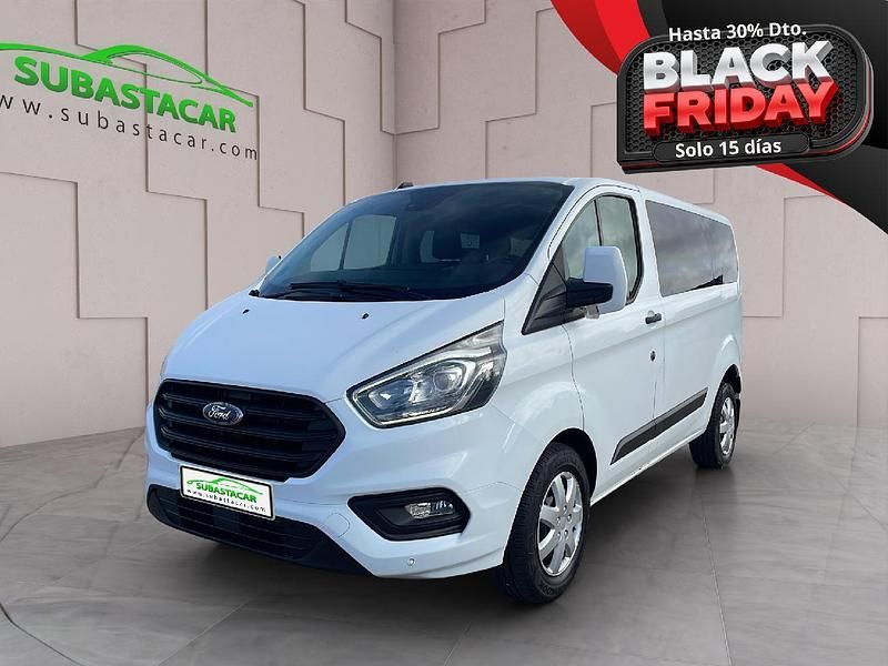 Blanco Usado 2021 Ford Transit Custom Trend Familiar | 22.550 € (Precio justo) - Imagen 1/4