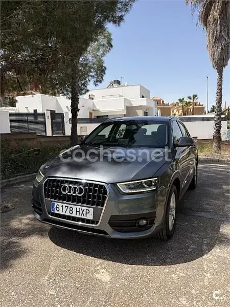 Usado Audi Q3 S-Line 150 CV (110 kW) 2014 Gris / plata SUV