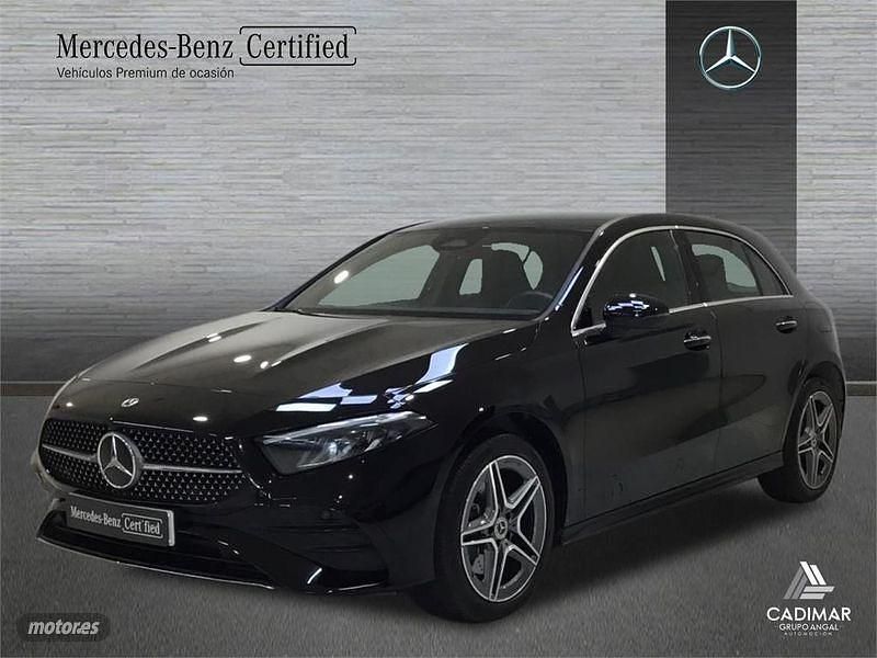 Negro Usado 2024 Mercedes A250 AMG line Berlina | 37.900 € (Precio justo) - Imagen 1/4