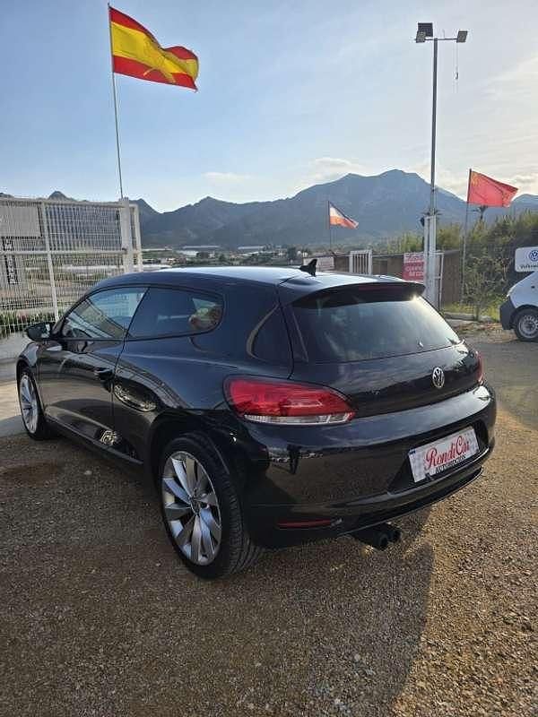 Usado VW Scirocco 170 CV (125 kW) 2009 Negro Coupe