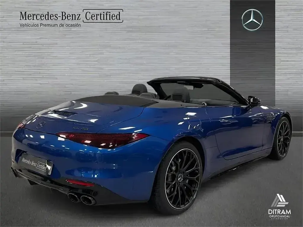 Usado Mercedes SL43 AMG AMG 421 CV (309 kW) 2025 Azul Descapotable