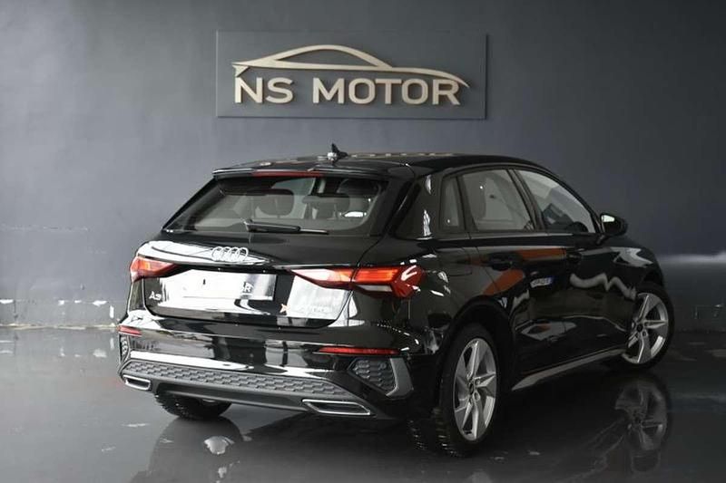 Usado Audi A3 Sportback S-Line 110 CV (80 kW) 2021 Negro Utilitario
