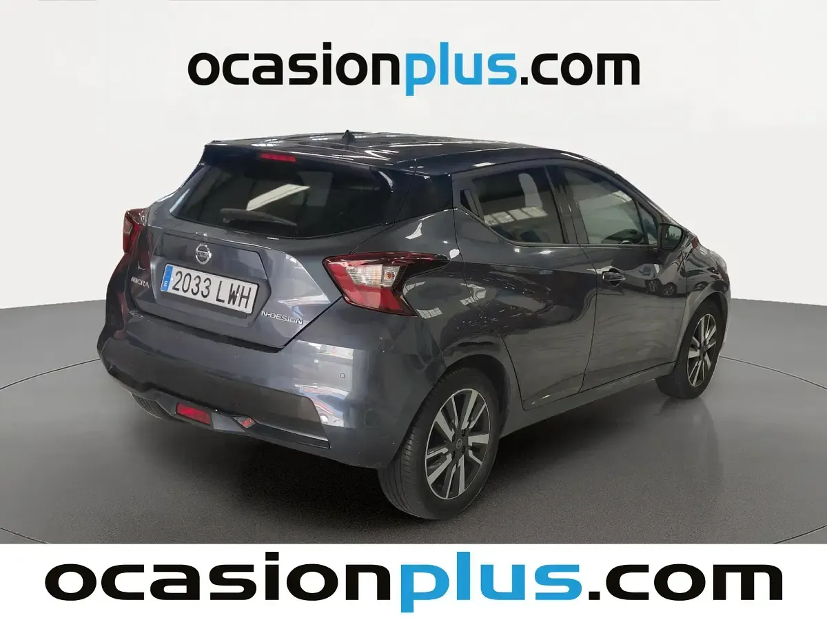 Usado Nissan Micra 92 CV (67 kW) 2022 Gris Utilitario