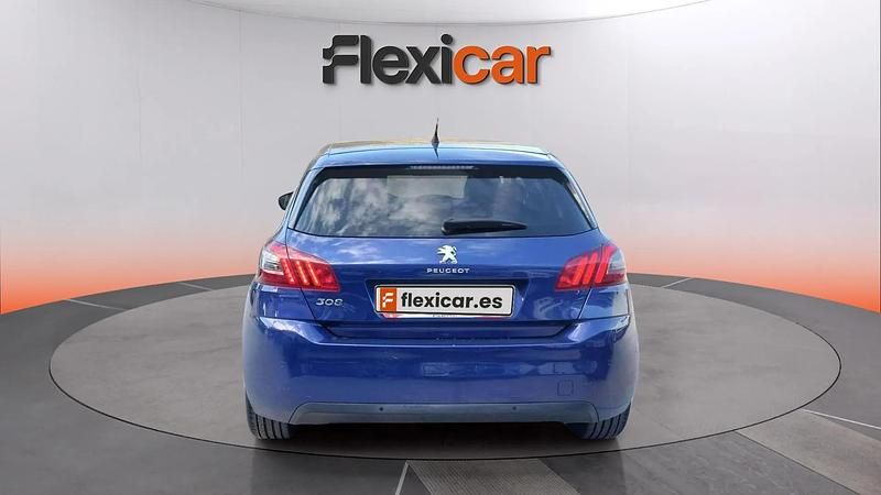 Usado Peugeot 308 Active 131 CV (96 kW) 2020 Azul Utilitario
