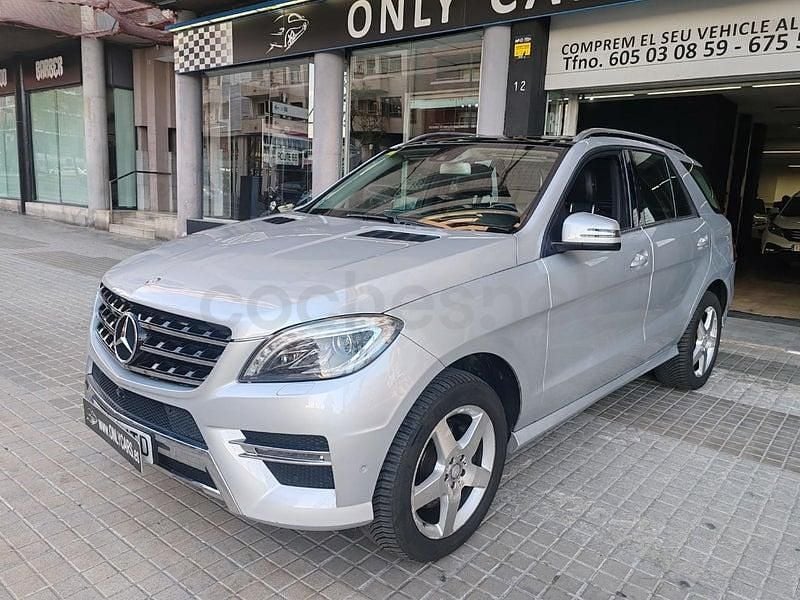 Usado Mercedes ML350 258 CV (189 kW) 2014 Gris / plata SUV