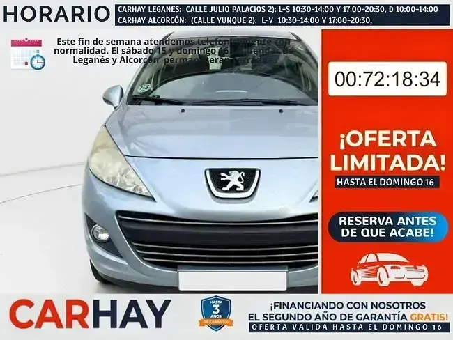 Usado Peugeot 207 92 CV (67 kW) 2010 Utilitario