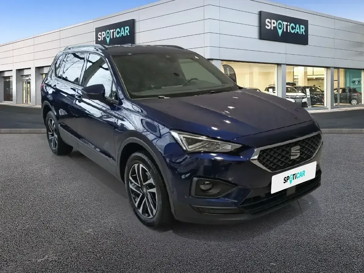 Usado Seat Tarraco Style 150 CV (110 kW) 2022 Azul SUV