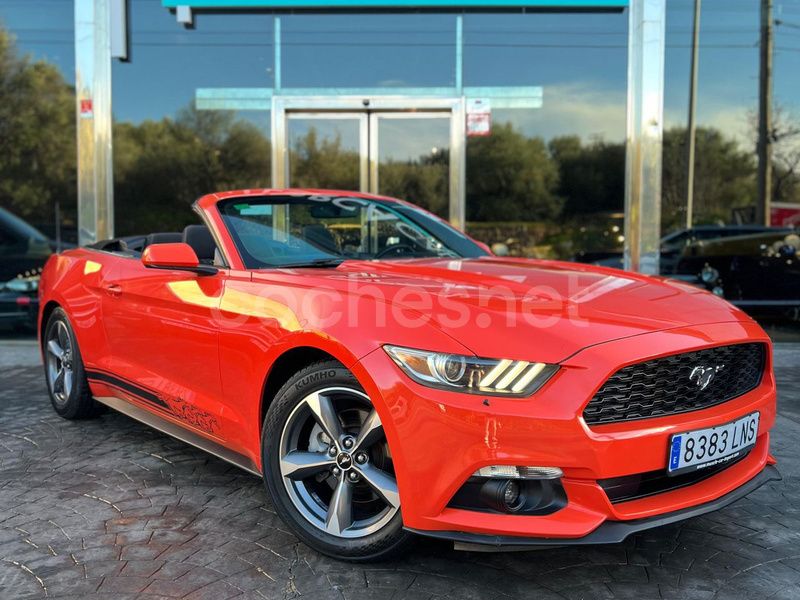 Naranja Usado 2016 Ford Mustang GT Descapotable | 33.990 € (Buen precio) - Imagen 1/4
