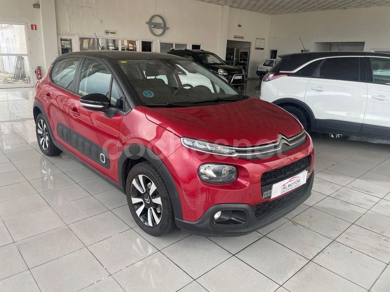 Granate Usado 2019 Citroën C3 Feel Utilitario | 9000 € (Precio justo) - Imagen 1/4