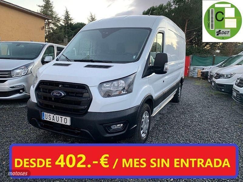 Blanco Usado 2023 Ford Transit Trend Van | 22.727 € (Super precio) - Imagen 1/4