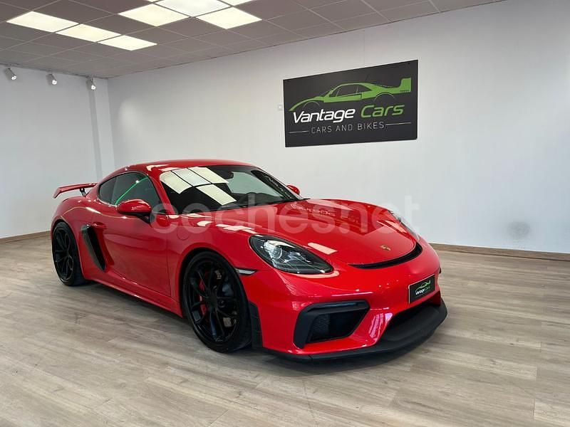 Rojo Usado 2020 Porsche 718 Cayman GT4 Coupe | 99.990 € - Imagen 1/4