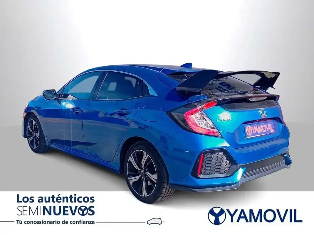 Usado Honda Civic Elegance 126 CV (92 kW) 2019 Azul Utilitario