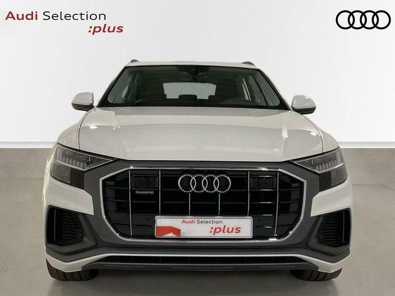 Usado Audi Q8 S-Line 286 CV (210 kW) 2020 Blanco SUV