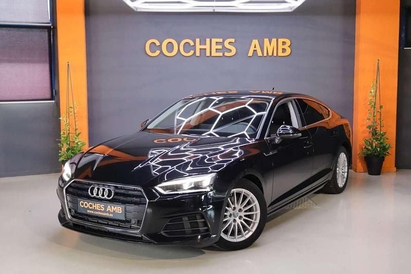 Negro Usado 2018 Audi A5 Sportback Berlina | 22.950 € (Precio justo) - Imagen 1/4